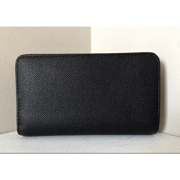 New Marc Jacobs Medium Compact Bifold Wallet Black - Picture 6 of 7